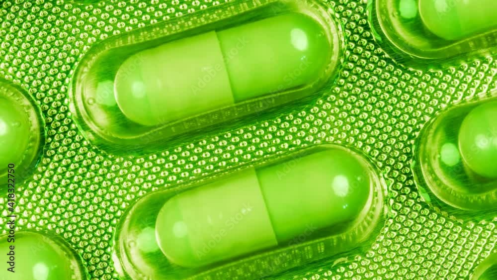 Zoom out de embalagem com medicamentos