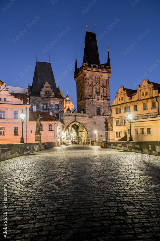 Praha - Malostranská mostecká věž