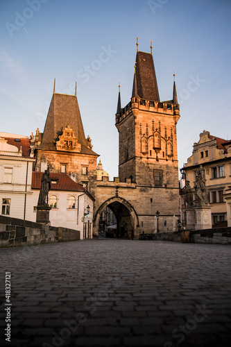 Praha - Malostranská mostecká věž