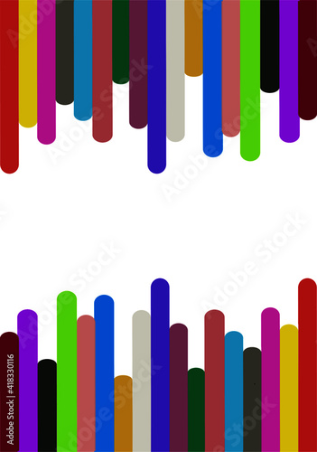 abstract colorful bar illustration