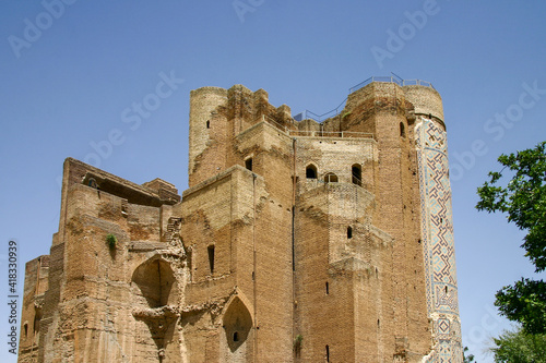 The Palace Complex of Ak-Saray in Shahrisabz, Uzbekistan