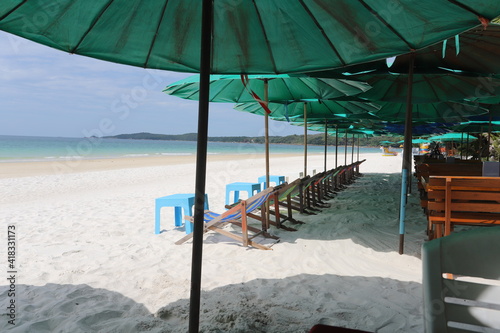 Fototapeta Naklejka Na Ścianę i Meble -  Beaches in Thailand without tourists