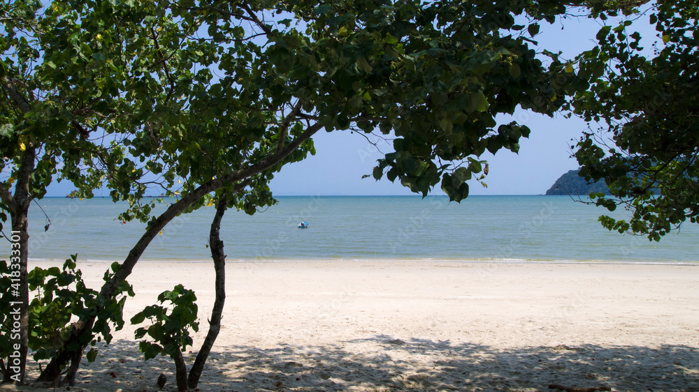 Beautiful lonely beach on Koh Phayam, Thailand Beautiful lonely beach on Koh Phayam, Thailand