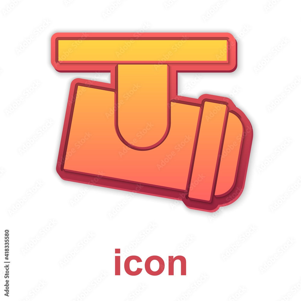 Gold Led track lights and lamps with spotlights icon isolated on white background. Vector. Gold Led track lights and lamps with spotlights icon isolated on white background. Vector.