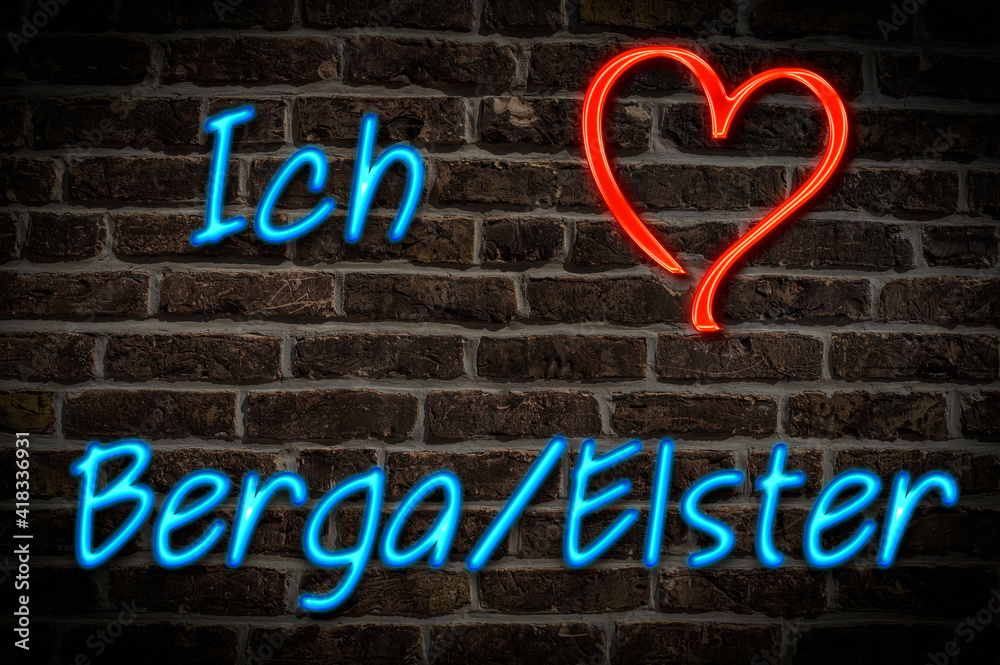 Obraz premium Berga/Elster