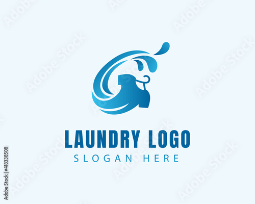 laundry logo creative logo clothes logo