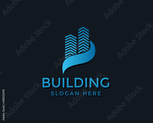 Wallpaper Mural building logo creative logo real estate logo city logo Torontodigital.ca