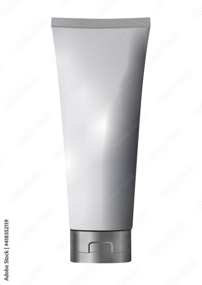 Editable Tube mockup Vector Packaging. A tube, squeeze tube, or collapsible tube is a collapsible package which can be used for viscous liquids such as toothpaste, artist's paint, adhesive, caulk, oil Editable Tube mockup Vector Packaging. A tube, squeeze tube, or collapsible tube is a collapsible package which can be used for viscous liquids such as toothpaste, artist's paint, adhesive, caulk, oil