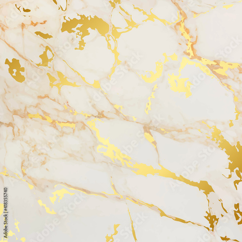 Liquid marble canvas abstract painting background with bronze and gold dust and glitter and sparkling waves.