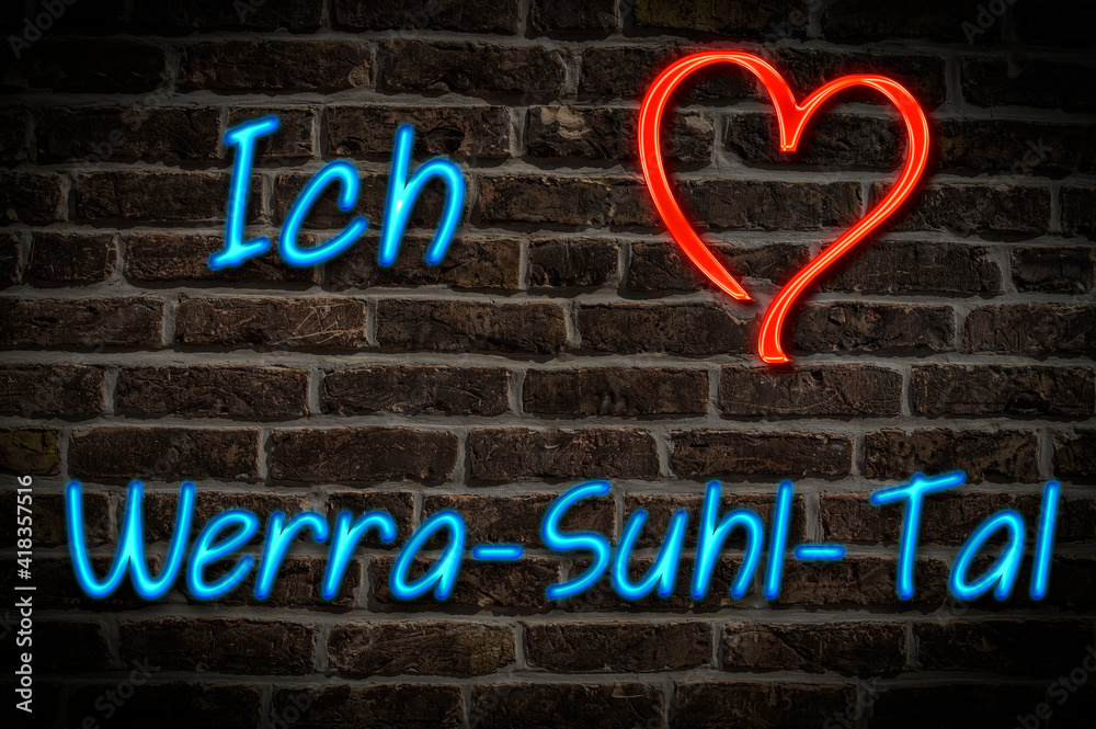 Obraz premium Werra-Suhl-Tal