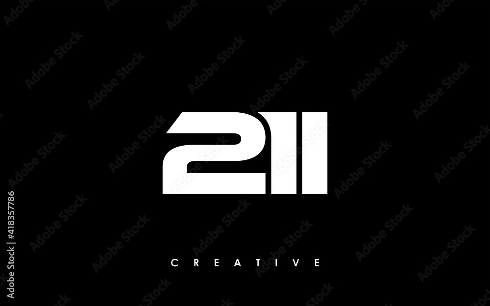 211 Letter Initial Logo Design Template Vector Illustration 211 Letter Initial Logo Design Template Vector Illustration