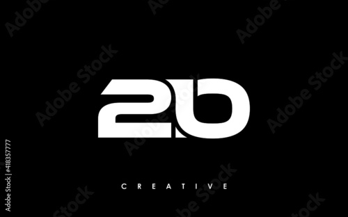 210 Letter Initial Logo Design Template Vector Illustration