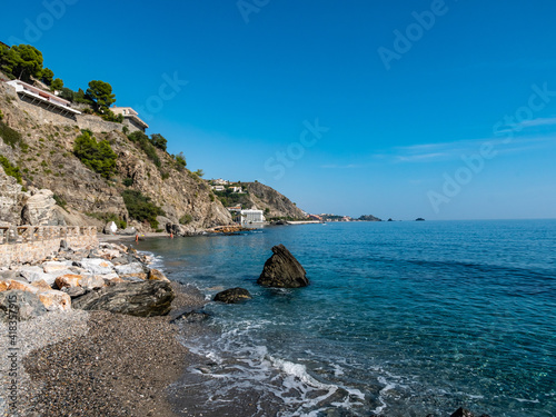 Cotobro beach near Almuñécar, Granada, Spain