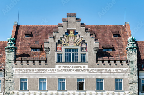 Historic Courthouse in Feldkirch Austria photo