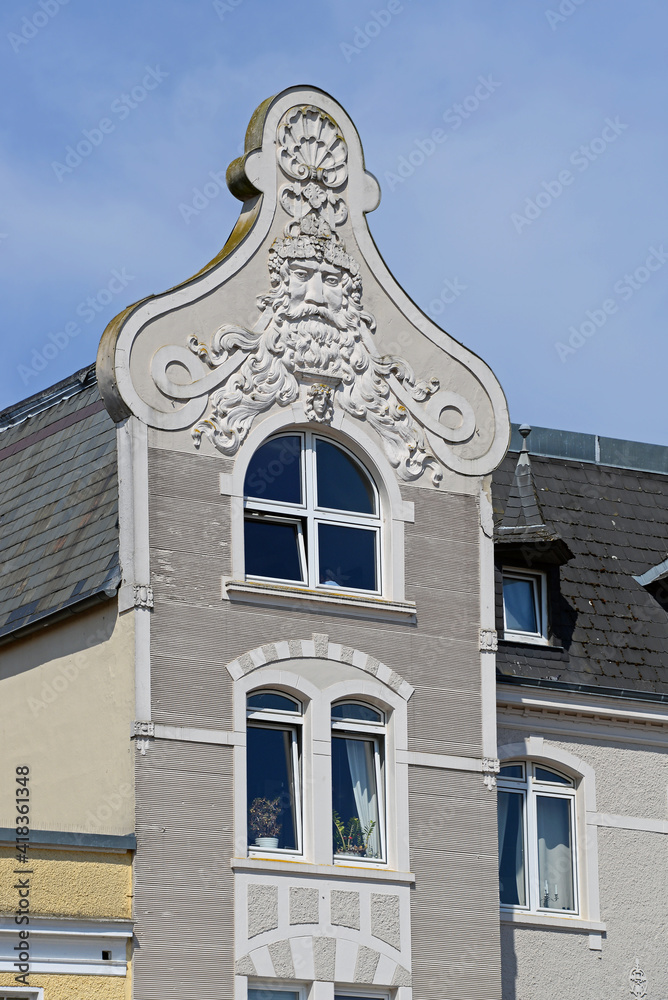 schmucker Giebel am Marktplatz Eutin