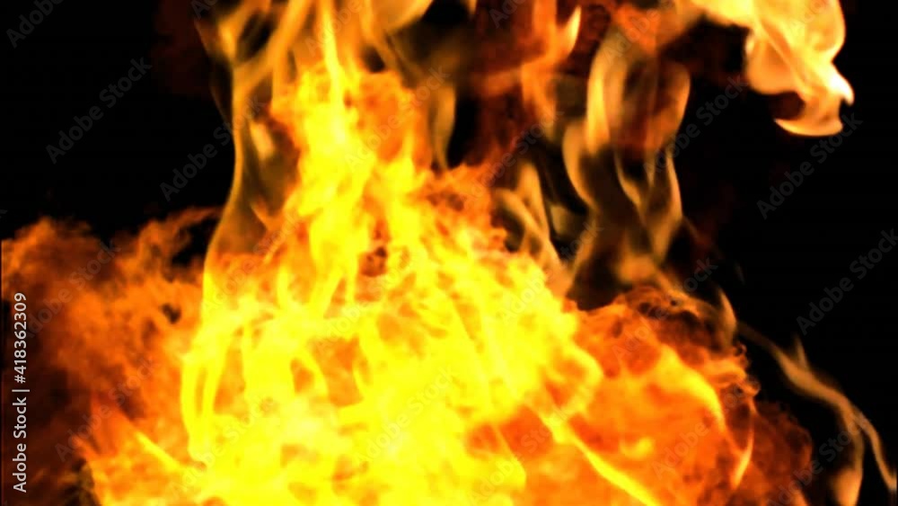 Animation of wow wowt ext over a fire Animation of wow wowt ext over a fire