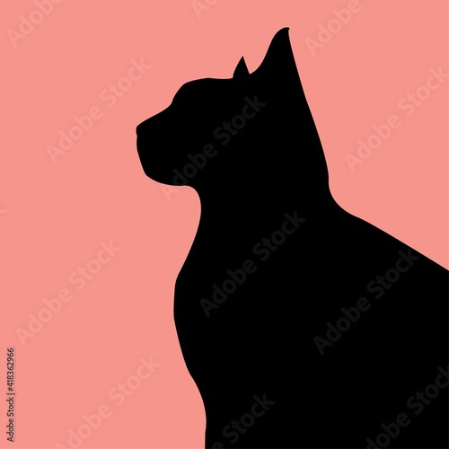 Cat vector art