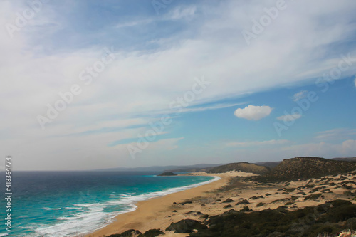 beach and sea in Cyprus