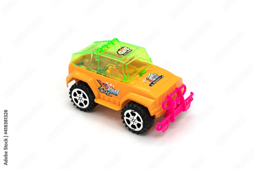 Toy isolated on white background. Toy for kids. Childhood.