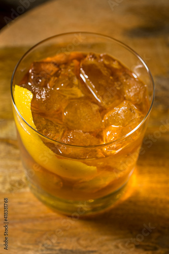 Boozy Refreshing BandB Brandy Cocktail photo
