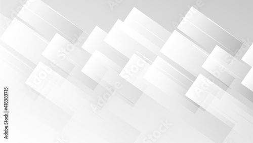 Abstract white and grey background design