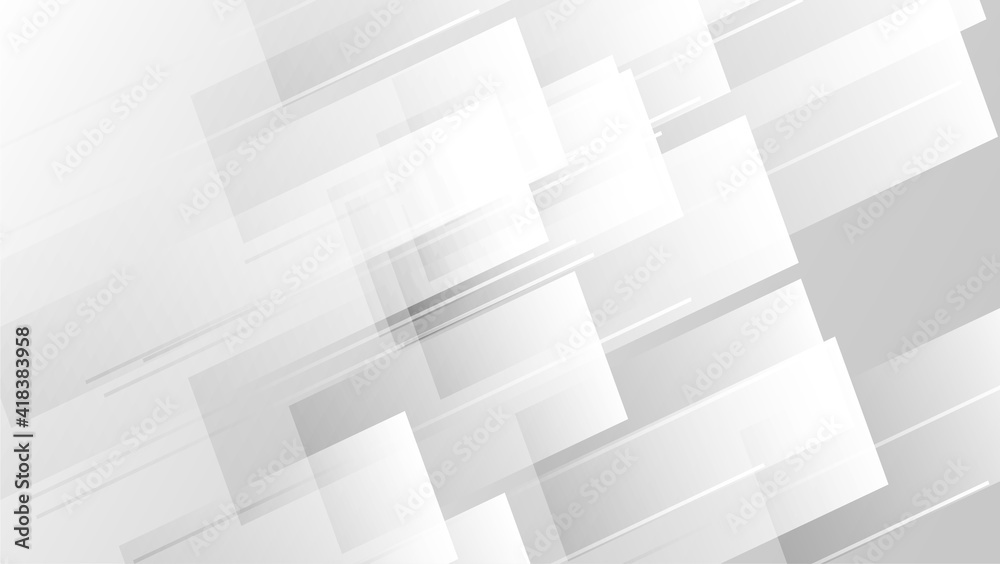 Abstract white and grey background design