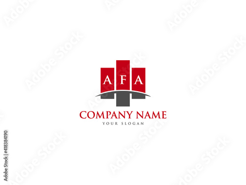 AFA Logo Letter Design For Business photo
