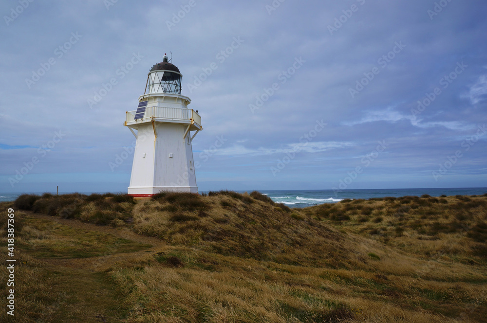 Waipapa Point Lighthouse in New Zealand