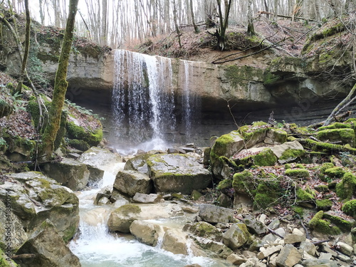 Pasjak waterfall in Dragonja river area