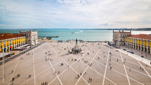 Pra√ßa do Com√©rcio, Lisbon, Portugal photo