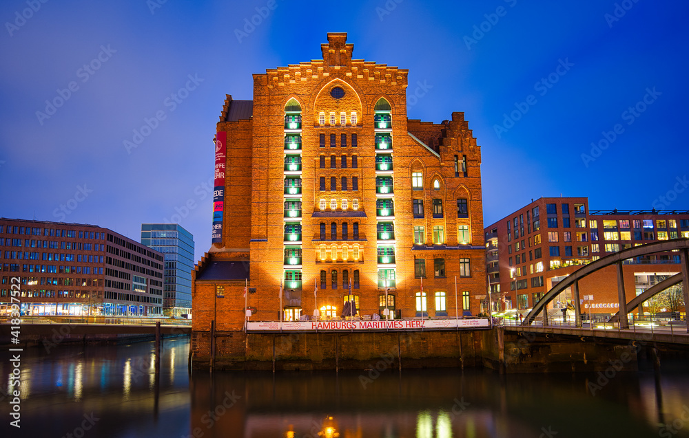 Naklejka premium Maritimes Museum Hamburg