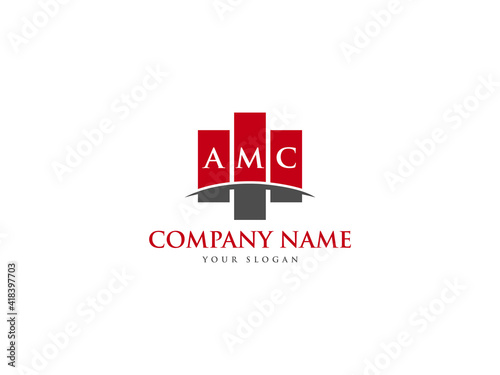 AMC Logo Letter Design For Business photo