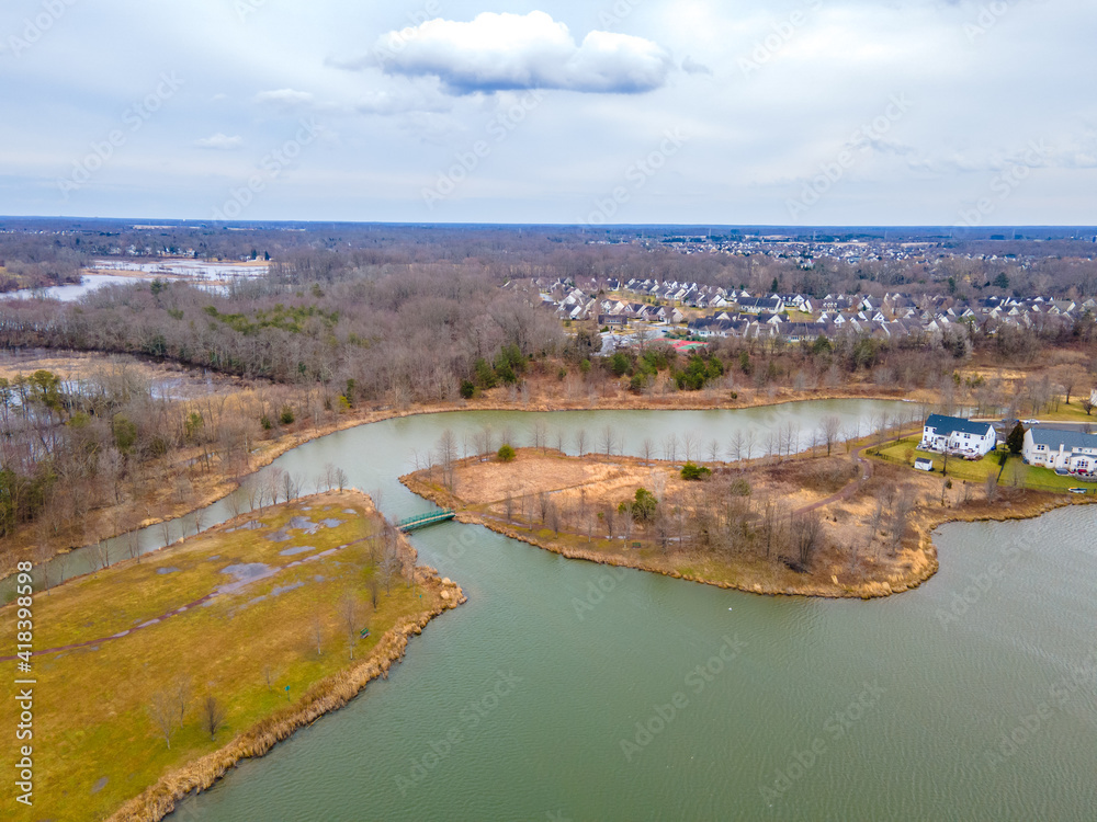 Aerial Drone of Hainesport New Jersey