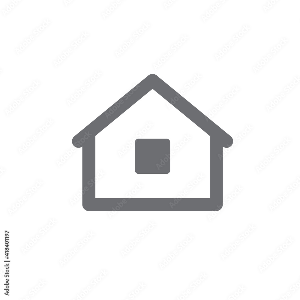 House vector icon. Home pictogram. House vector icon. Home pictogram.