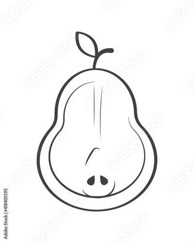 pear fresh fruit