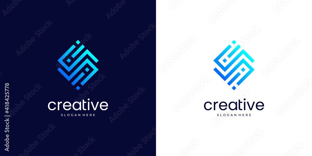 Letter C infinity logo design inspiration Letter C infinity logo design inspiration