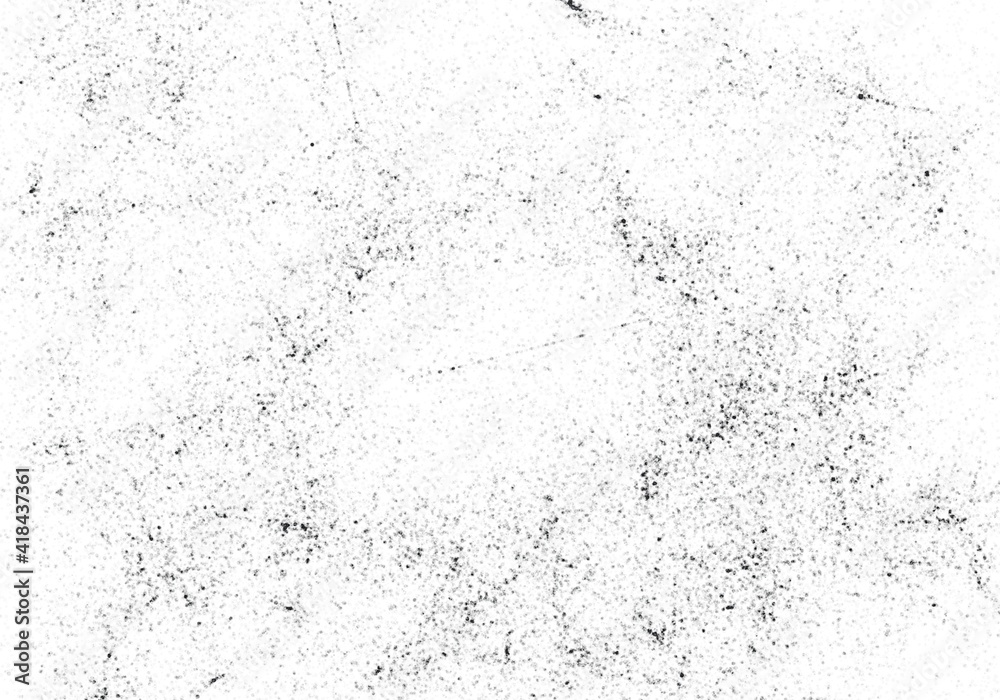 Grunge black and white texture.Overlay illustration over any design to create grungy vintage effect and depth. For posters, banners, retro and urban designs.