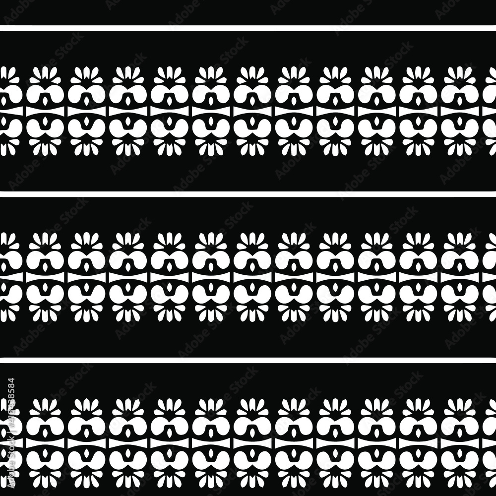 Geometric vector pattern with triangular elements. Seamless abstract ornament for wallpapers and backgrounds. Black and white patterns.. Geometric vector pattern with triangular elements. Seamless abstract ornament for wallpapers and backgrounds. Black and white patterns..