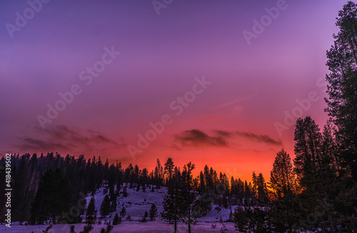 Sierra Nevada Sunset