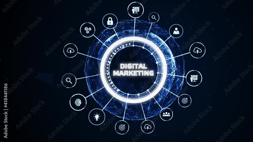 Business, Technology, Internet and network concept. Digital Marketing content planning advertising strategy concept. Business, Technology, Internet and network concept. Digital Marketing content planning advertising strategy concept.