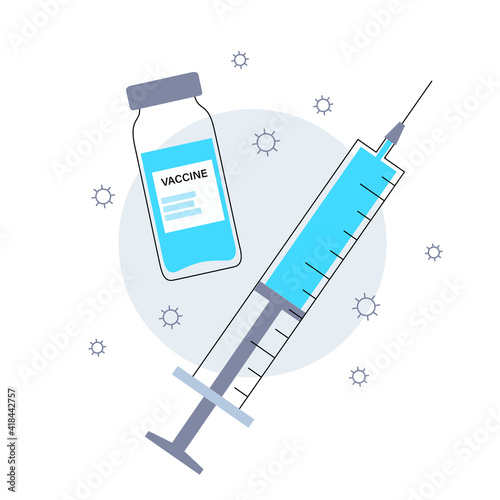 Global vaccination concept