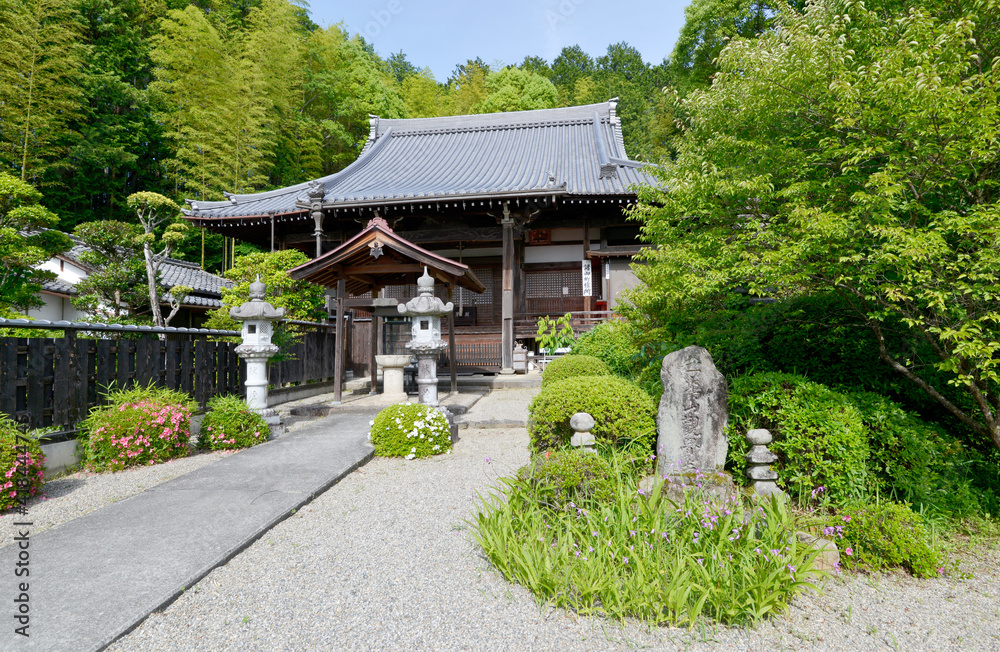 土佐街道　小嶋寺　本堂　奈良県高取町