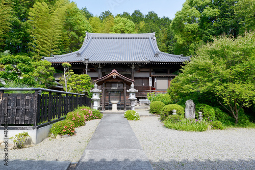 土佐街道 小嶋寺 本堂 奈良県高取町