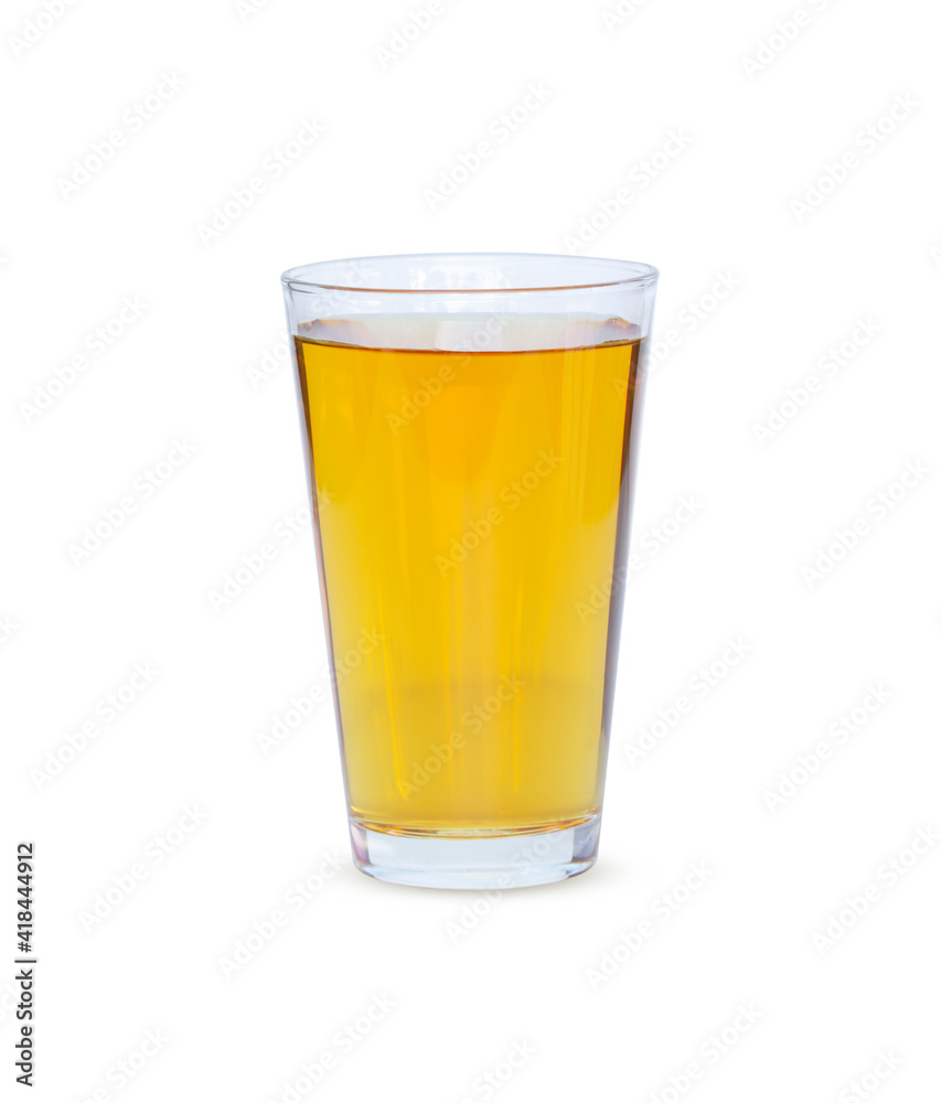 Apple juice fresh in glass. Healthy juice Isolated on white background. Apple juice fresh in glass. Healthy juice Isolated on white background.