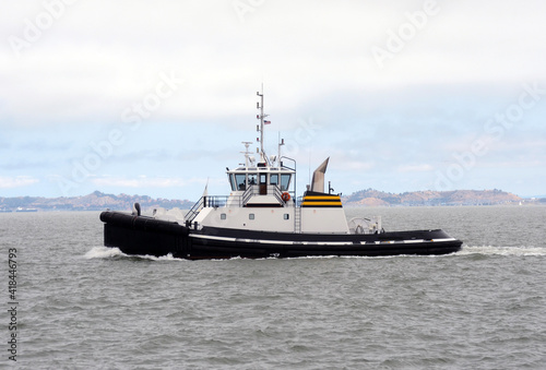Photography Tug boat side view