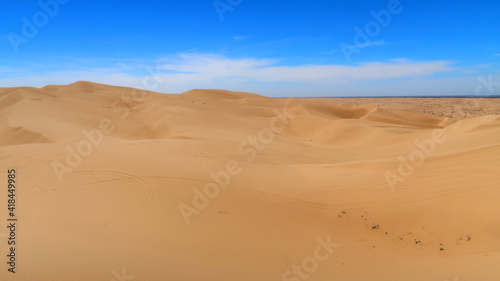 Sand Dunes In Glamis California