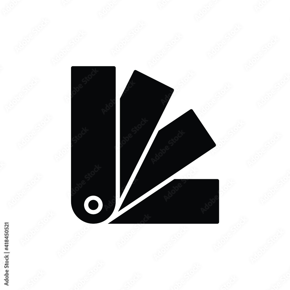 Pantone glyph icon. Simple solid style for web, mobile, ui design. Book, multicolor, art, designer, drawing, palette concept. Vector illustration isolated on white background. EPS 10. Pantone glyph icon. Simple solid style for web, mobile, ui design. Book, multicolor, art, designer, drawing, palette concept. Vector illustration isolated on white background. EPS 10.