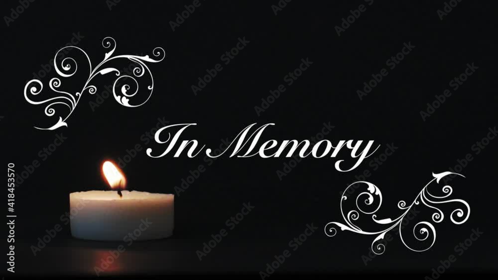 In memory of a loved one.
