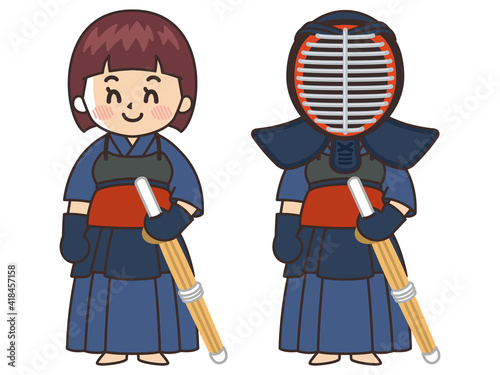 剣道家　スポーツ　部活動