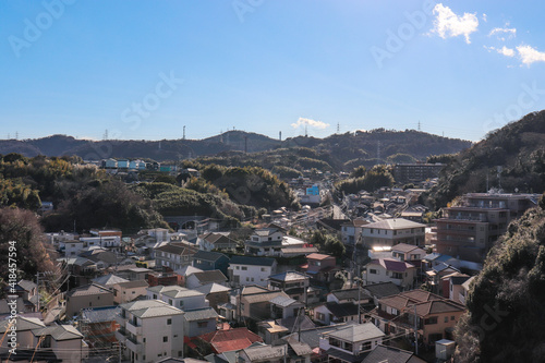 池上付近の街並み（神奈川県横須賀市）